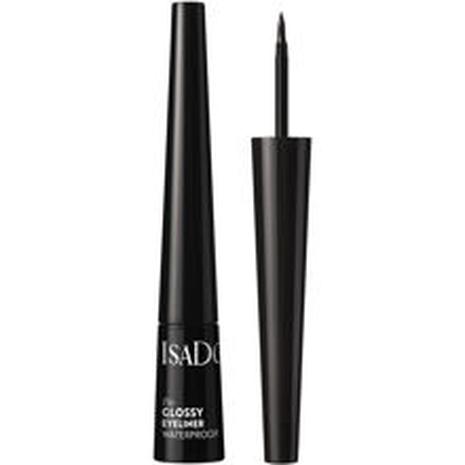 IsaDora The Glossy Eyeliner Waterproof Eyeliner 3 ml Nr. 40 - Chrome Black