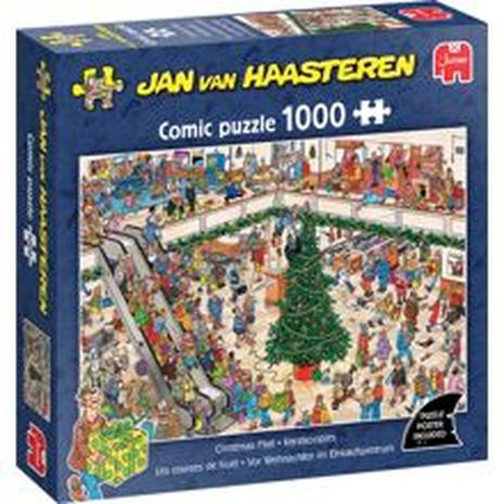 Adlibris Jan van Haasteren palapeli Christmas Mall 1000 palaa