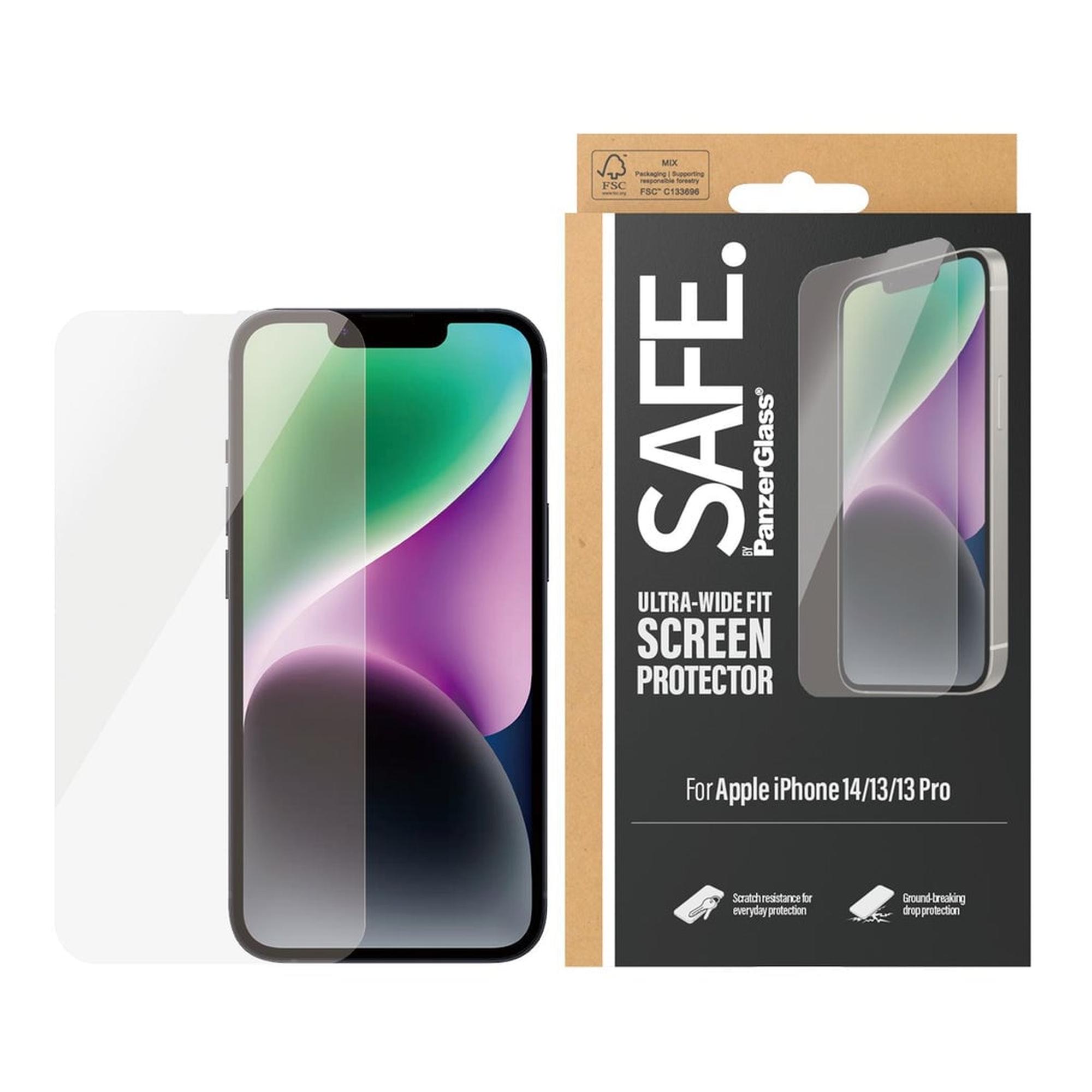 Mobilis 016700, Apple, iPhone 13/13 Pro, Iskunkestävä, Naarmuuntumisenkestävä, Iskunkestävä, Läpinäkyvä, 1 kpl