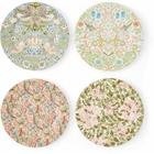 Spode Morris & Co Sivulautaset 20 cm, 4-pakkaus