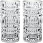 Nachtmann Ethno Barista Latte -lasi 43,4 cl 2-pakkaus Clear