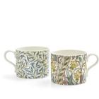 Spode Morris & Co Mukit 2-pakkaus Daffodil & Willow Bough