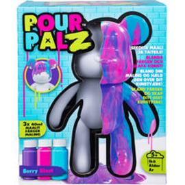 Pour Palz - DIY Paint Bear collectible - Berry Blast