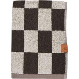 Mette Ditmer - RETRO guest towel - Chocolate - 2-pack