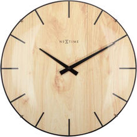 NeXtime Edge Wood Dome seinäkello 3249