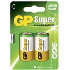 GP Super Alkaline G-TECH C/LR14 Paristot 2-Pack