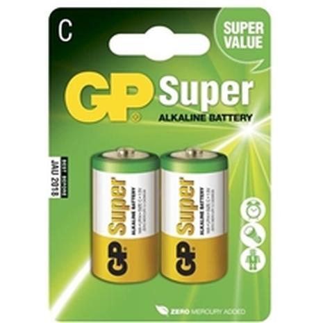 GP Super Alkaline G-TECH C/LR14 Paristot 2-Pack
