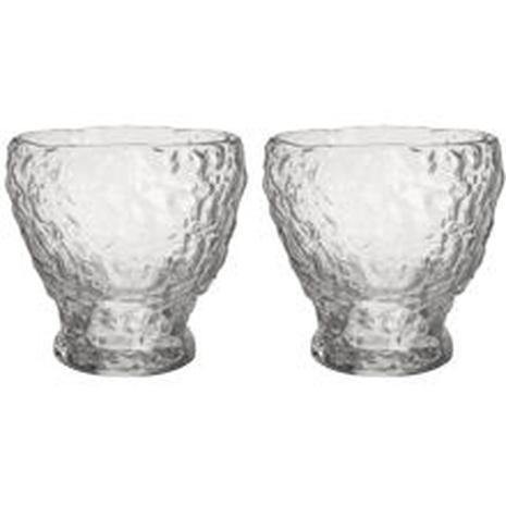 Kosta Boda Moss tumbler-lasi 33 cl 2-pack Kirkas