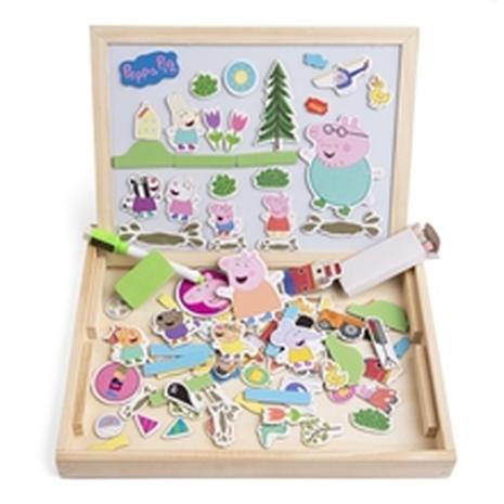 Peppa Pig Wooden Magnetic Blackboard