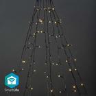 Nedis WIFILXT01W200 - LED Valoverho 200xLED/8 toimintoa 10x5m IP65 Wi-Fi Tuya