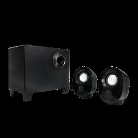 LogiLink SP0045 - 2.1 kanava - musta