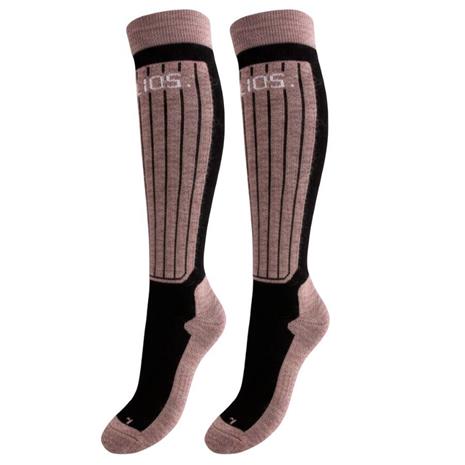 Helios Merino One 60, laskettelusukat, pinkki