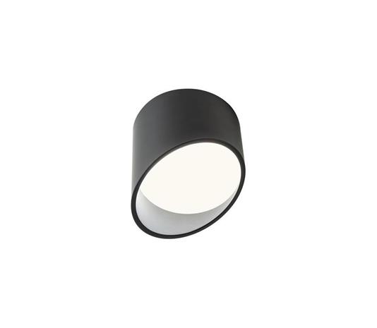 Redo 01-1626 - LED-kohdevalaisin UTO LED/6W/230V ä˜ 9 cm musta