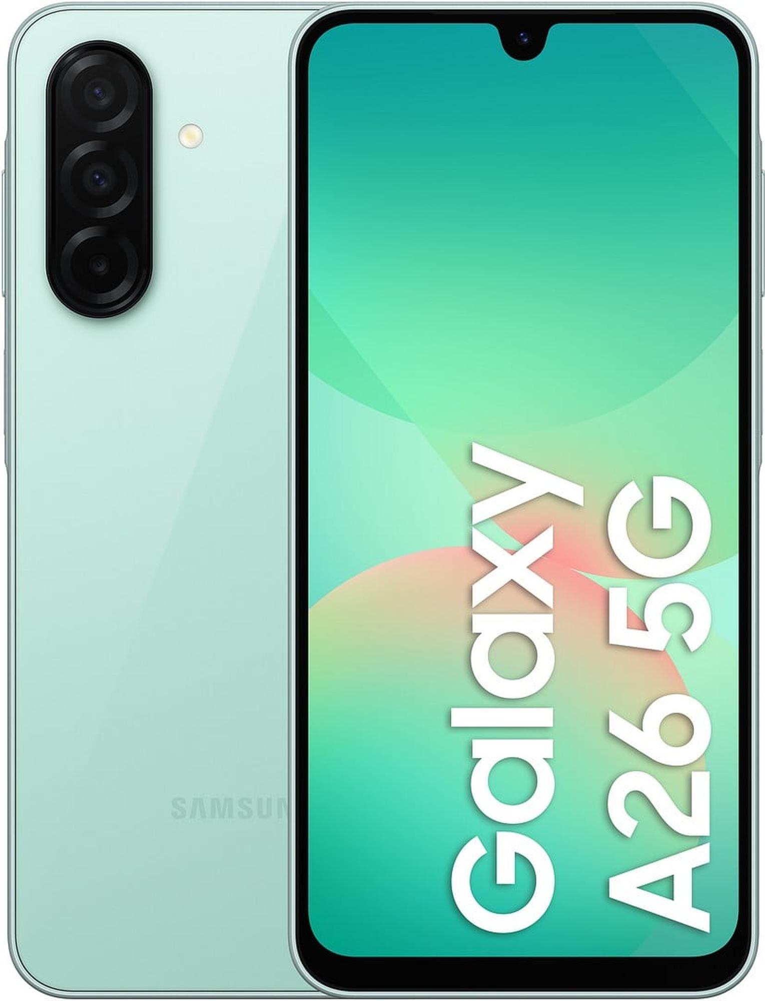 Samsung Galaxy A26 5G 6/128 Gt -puhelin, Mint