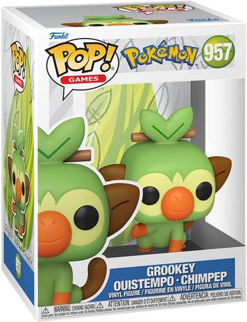 Funko Pop! Games: Pokemon - Grookey, Emea (9cm) FIGU