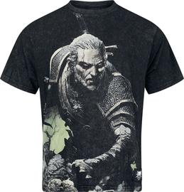 The Witcher - Geralt - T-paita - Miehet - Harmaa