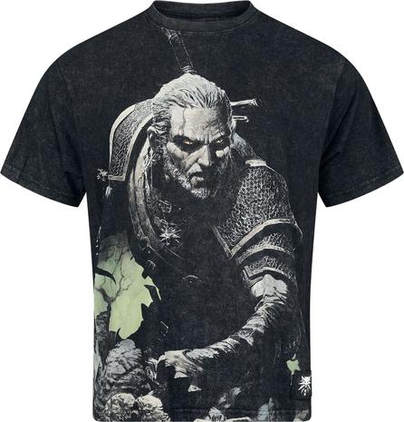The Witcher - Geralt - T-paita - Miehet - Harmaa