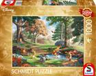 Adlibris Disney Winnie The Pooh Thomas Kinkade Palapeli 1000 palaa Schmidt