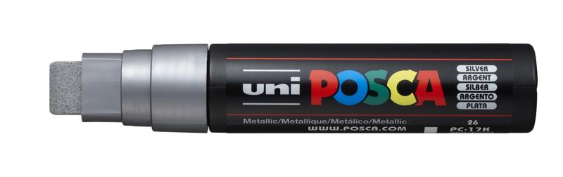 UNI POSCA PC-17K 805 SILVER MAALIKYNä?