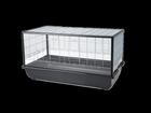 Savic Savic Aura 120 Plexi Knock Down - Pieneläinhäkki 118 x 64 x 62 cm