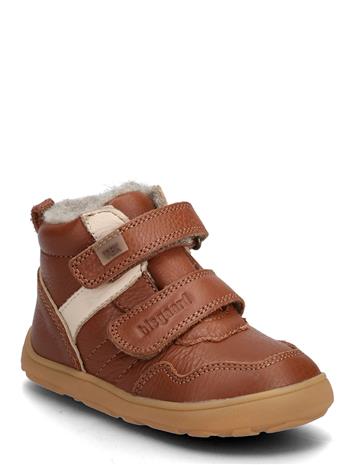 Bisgaard Bisgaard Barefoot Becky Tex Talvikengät Tarroilla Navy Bisgaard