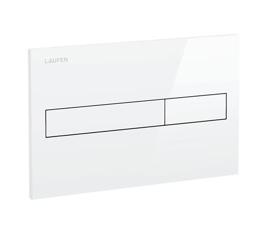 Laufen flush plate white