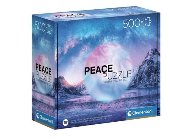 Clementoni Peace Puzzle The Flow 500p palapeli