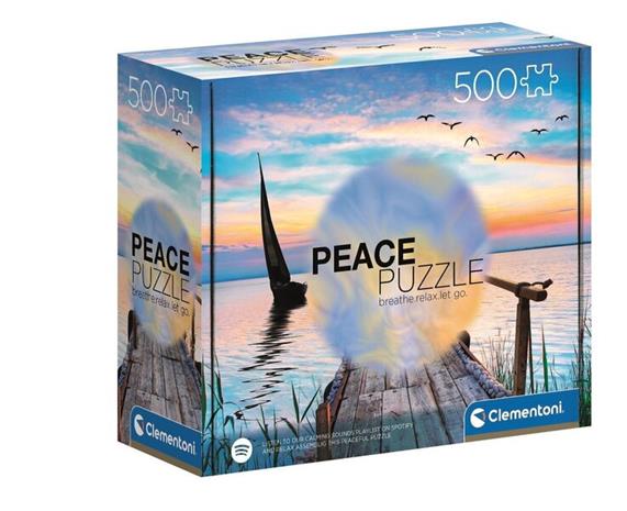 Clementoni Peace Puzzle The Flow 500p palapeli
