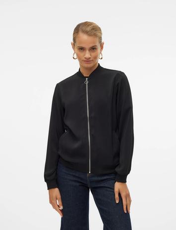 Vero Moda Vmcoco L/S Bomber Noos Bombertakki Green Vero Moda