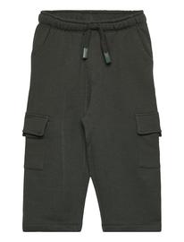 Mango Cargo Joggers With Drawstring Bottoms Sweatpants Black Mango