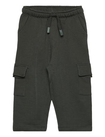 Mango Cargo Joggers With Drawstring Bottoms Sweatpants Black Mango