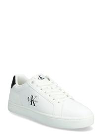 Calvin Klein Classic Cupsole Mono Lth Matalavartiset Sneakerit Tennarit White Calvin Klein