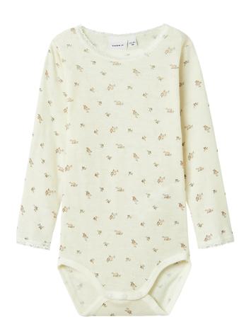 name it Nmfwang Wool Needle Ls Body Bodies Long-sleeved Multi/patterned Name It