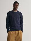 GANT Reg Tonal Shield Cneck Sweat Tops Sweat-shirts & Hoodies Sweat-shirts White GANT