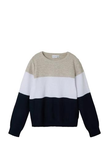 name it Nkmvohan Ls Knit Tops Knitwear Pullovers Blue Name It