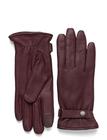 Hestra Menja Brown Accessories Gloves Finger Gloves Black Hestra