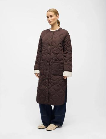 Object Objallie Ls Lo Long Quilt Jacket Aw Fa25 Tikkitakki Brown Object