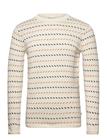 Knowledge Cotton Apparel Knowledge Cotton Apparel Organic Cotton Jacquard Knit - Rege - Navy - XXL