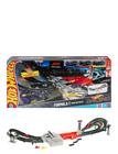 Hot Wheels Race Formula 1 Grand Prix Circuit Track Set With 3 1:64 Scale Die-Cast Toy Cars Toys Toy Cars & Vehicles Race Tracks Multi/patterned Hot Wheels