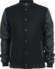 Urban Classics - Klassinen Collegetakki - Baseball-takki - Miehet - Musta