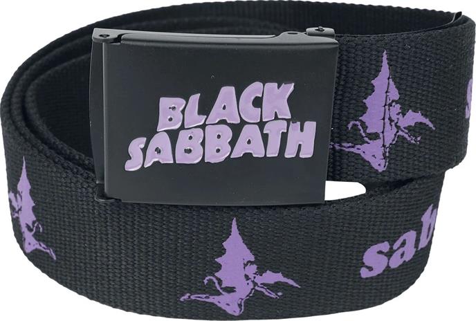 Black Sabbath - Logo - Vyö - Unisex - Musta