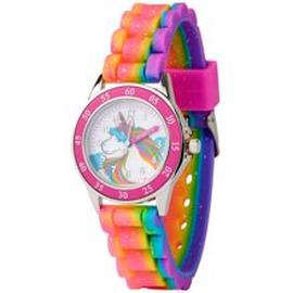 Accutime - Kello Time Teacher Rainbow Unicorn