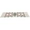 Matto - Boho Starburst 52 x 200 cm. Offwhite – kuva 1