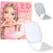 TOPModel - Foldable Pocket Mirror with LED - pink – kuva 1