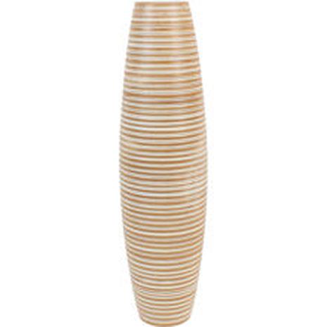 Raidallinen puuvaasi 55 cm – kuva 1/1