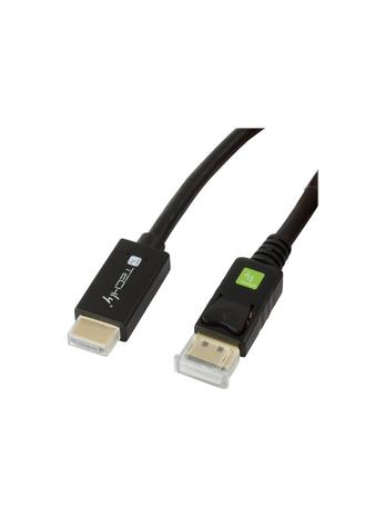 IC INTRACOM TECHly adapter cable - DisplayPort / HDMI - 1 m – kuva 1/1