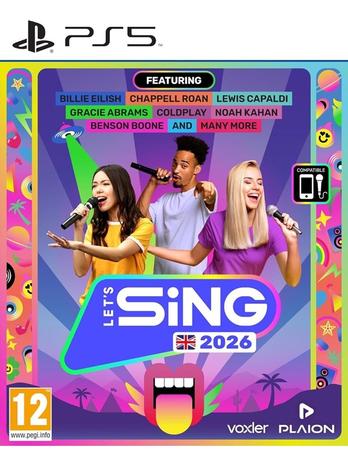Let's Sing 2026, PS5 -peli