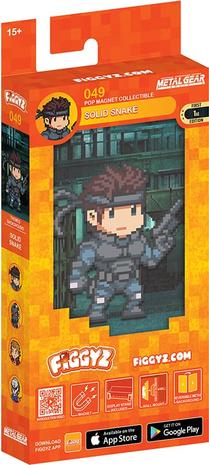 First 4 Figures FiGGYZ Metal Gear Solid 1 hahmomagneetti (Solid Snake)