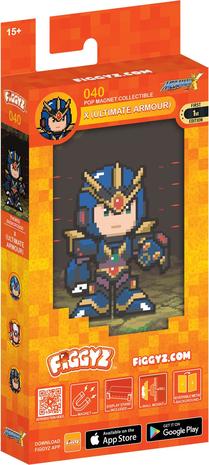First 4 Figures Figgyz Mega Man Pop Magnet toimintafiguuri (X)