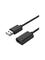 Unitek Y-C447GBK - USB extension cable - USB to USB - 50 cm, Kaapelit ja adapterit – kuva 1